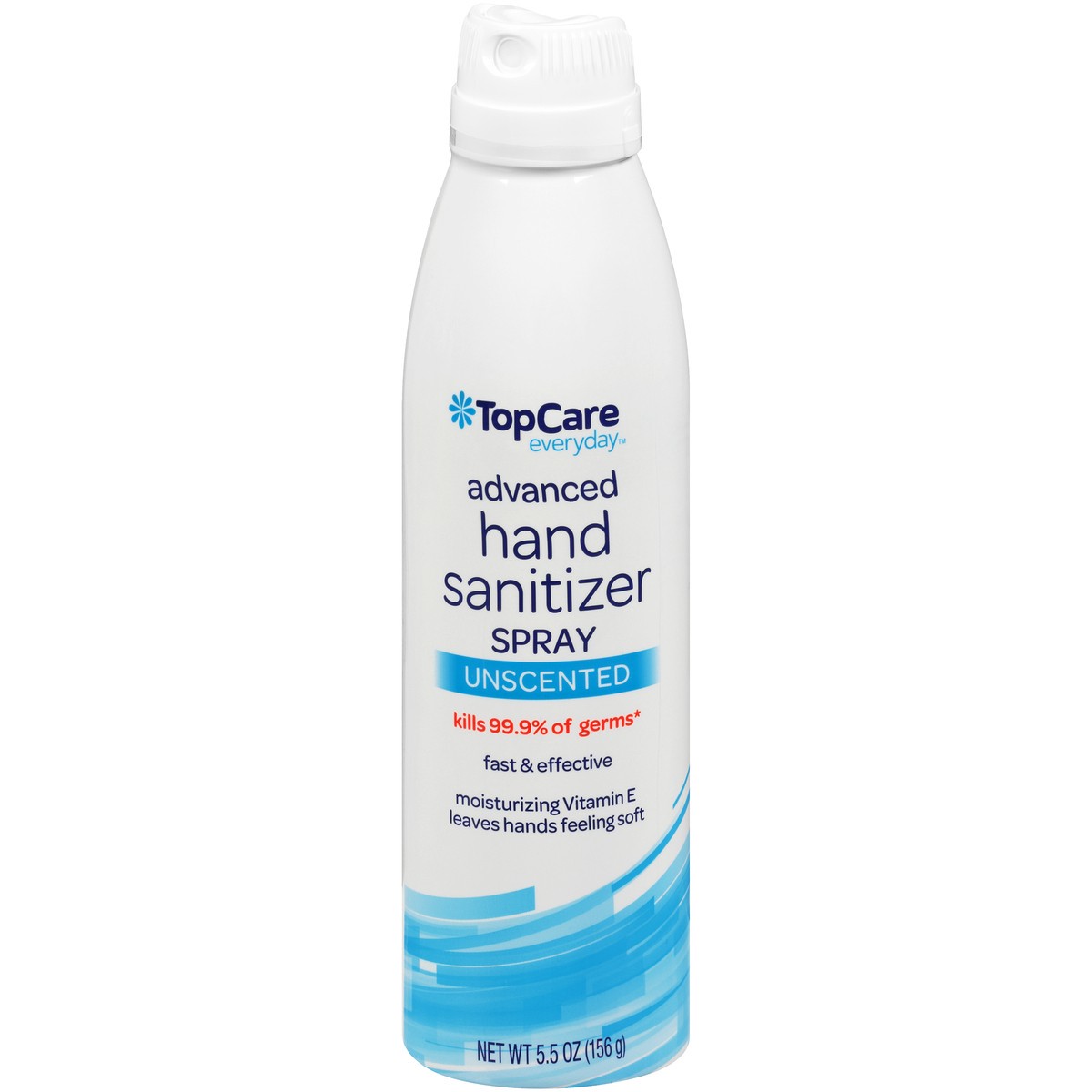 slide 1 of 8, TopCare Advanced Hand Sanitizer Spray, Unscented, 5.5 oz