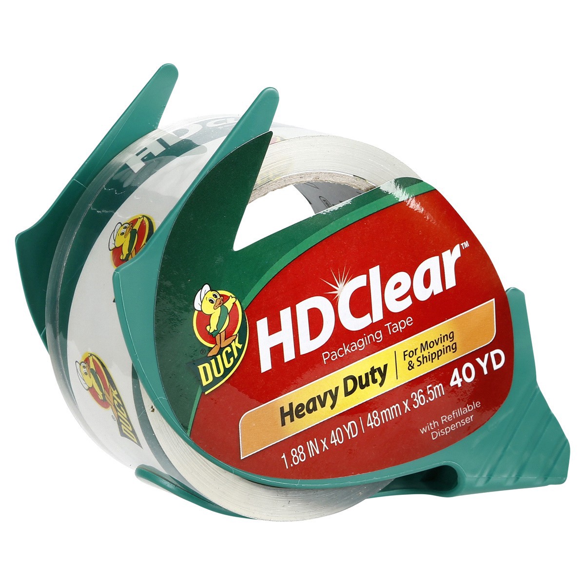 slide 5 of 29, Shurtape Clear Disappearing Sealing Tape, 40 yd