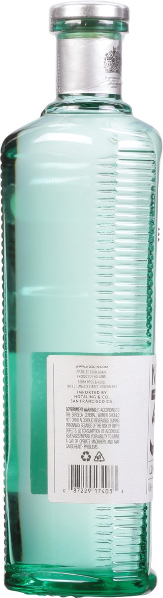 slide 3 of 9, No. 3 London Dry Juniper Citrus Spice Gin 750 ml, 750 ml