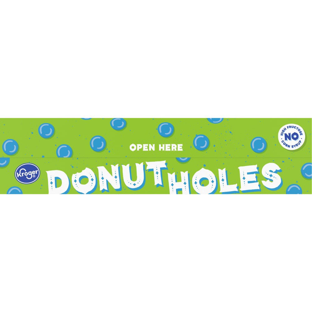 slide 2 of 6, Kroger Glazed Plain Donut Holes, 14 oz