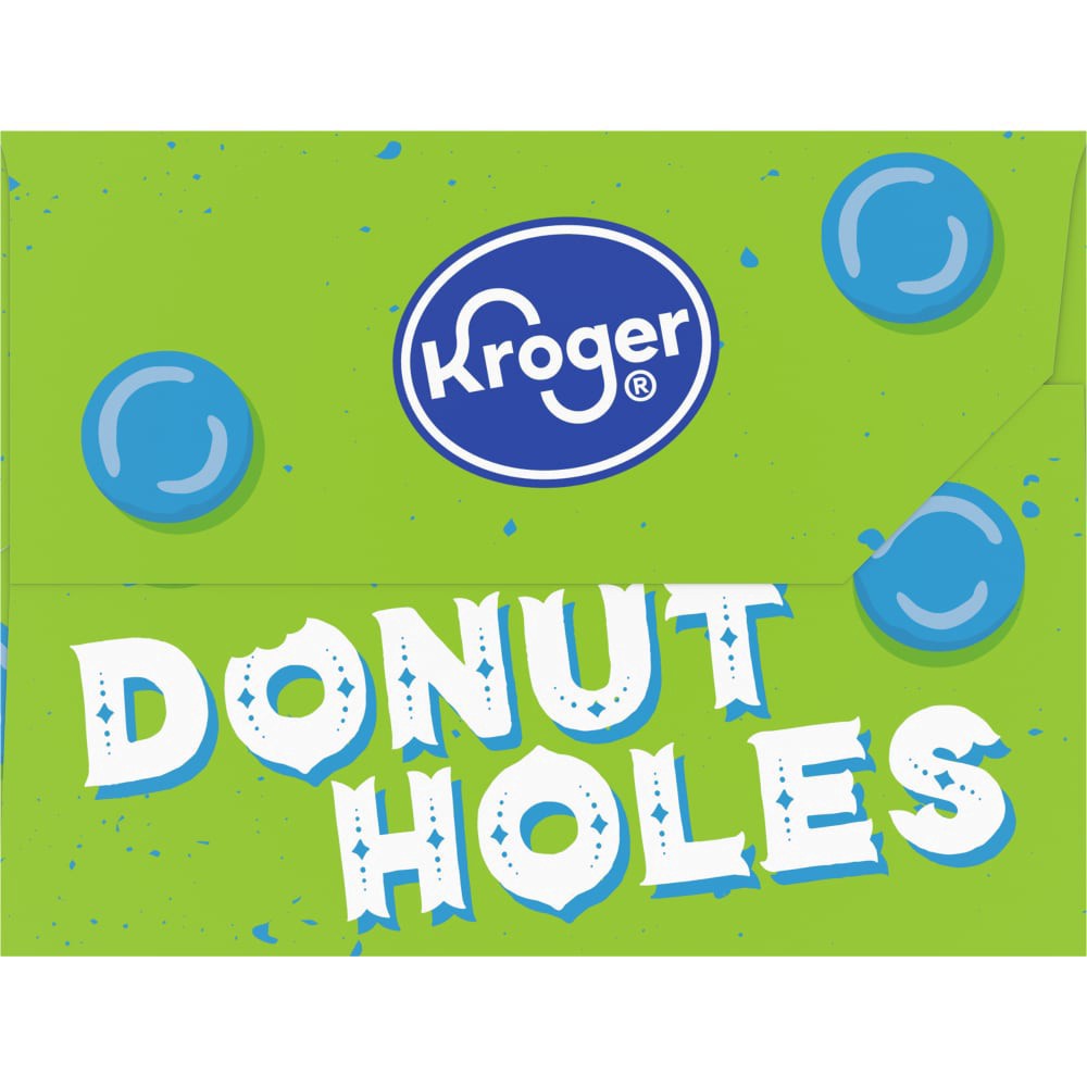 slide 6 of 6, Kroger Glazed Plain Donut Holes, 14 oz