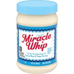 Miracle Whip Light Mayo-like Dressing, 15 fl oz Jar
