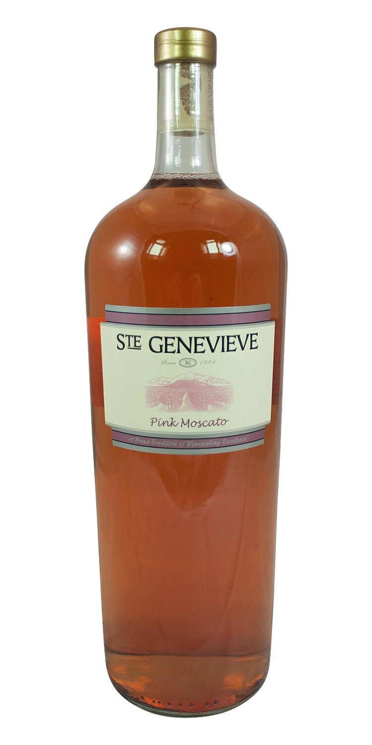 slide 1 of 1, Ste. Genevieve Pink Moscato, 1.5 liter