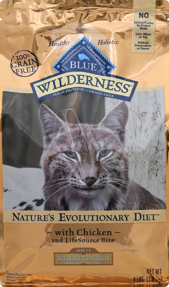 slide 5 of 6, Blue Food for Cats 4 lb, 4 lb