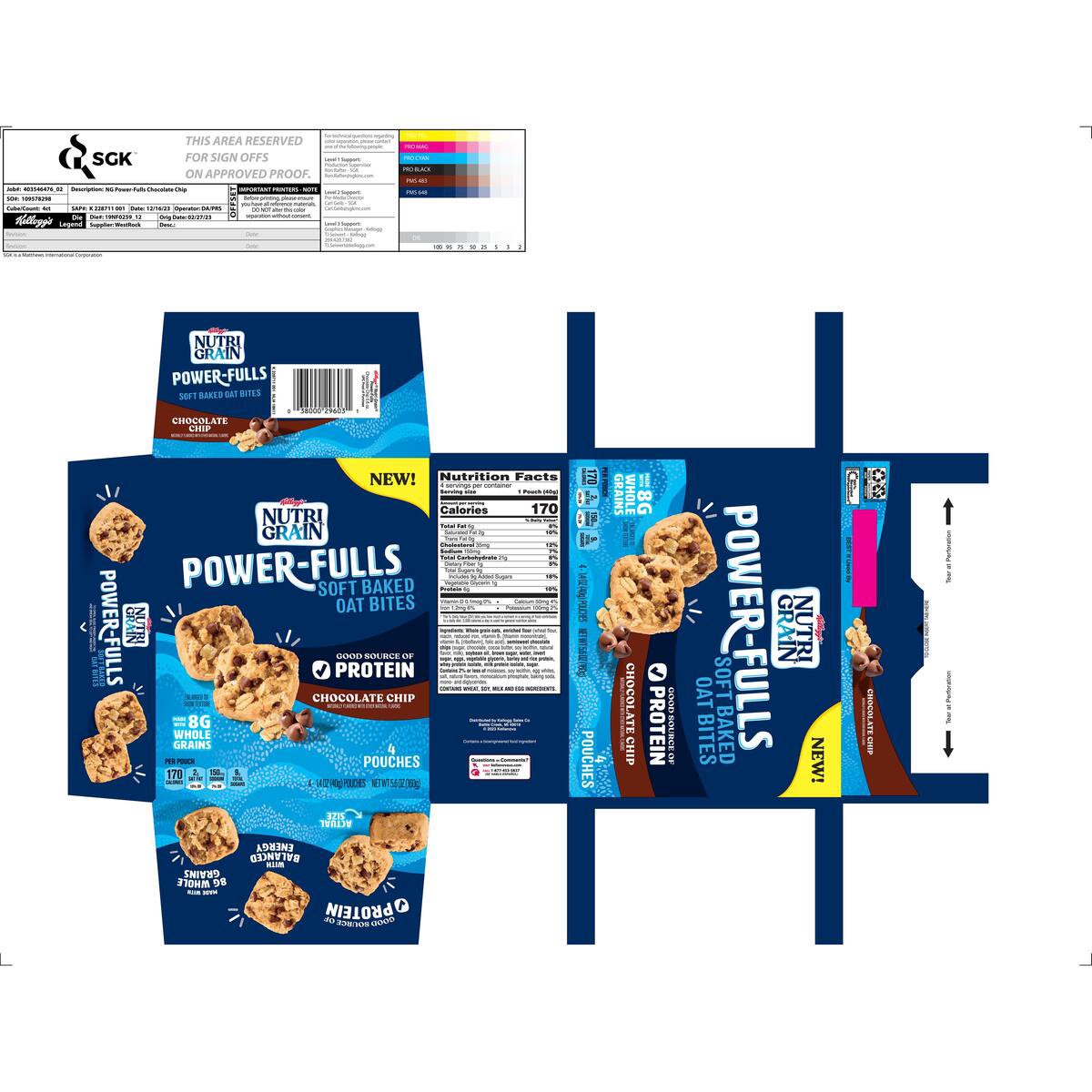 slide 11 of 12, Nutrigrain Nutri-Grain Cereal Bars Chocolatey Chip 5.6oz, 4 ct