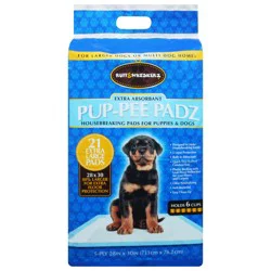 Ruff & Whiskerz Pup-Pee Padz Extra Large Housebreaking Pads