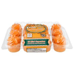Cafe Valley Bakery Crush Orange Cupcakes Mini, 12 ct