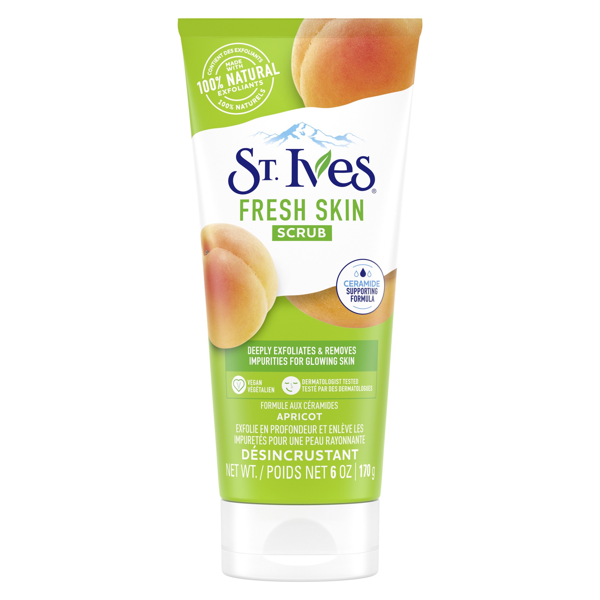 slide 1 of 7, St. Ives Fresh Skin Face Scrub Apricot, 6 oz, 6 oz