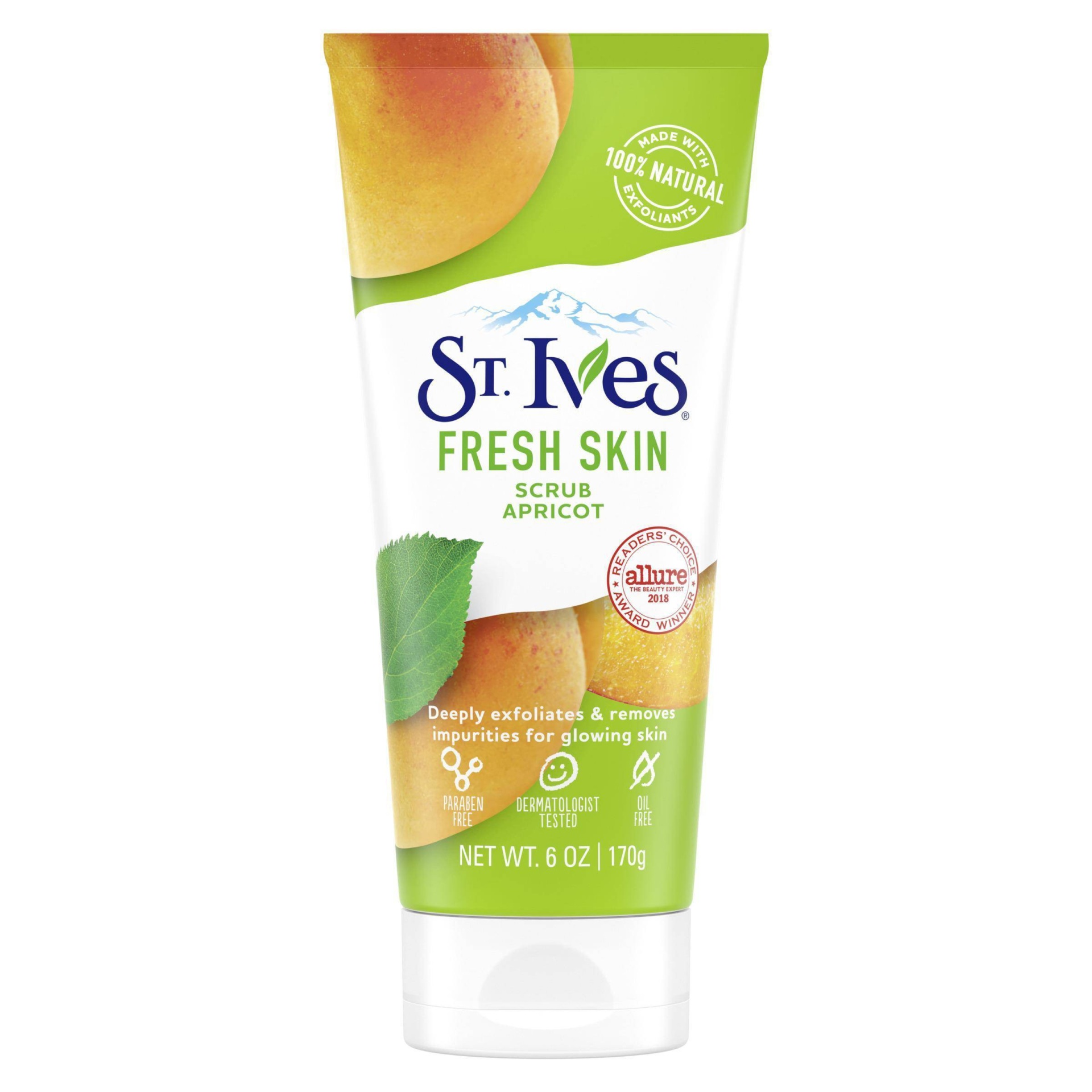 slide 1 of 7, St. Ives Fresh Skin Face Scrub Apricot, 6 oz