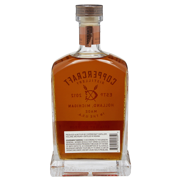 slide 4 of 5, Coppercraft Distillery Straight Bourbon, 750 ml