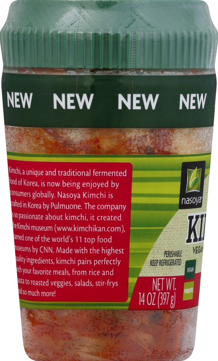 slide 5 of 6, Nasoya Spicy Kimchi, 14 oz