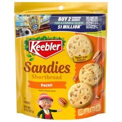 Ferrero Keebler Sandies Pecan Shortbread Cookies, Treat Size Cookies
