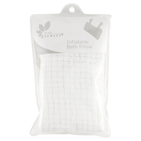 slide 1 of 1, Five Senses Inflatable Bath Pillow, 1 ct