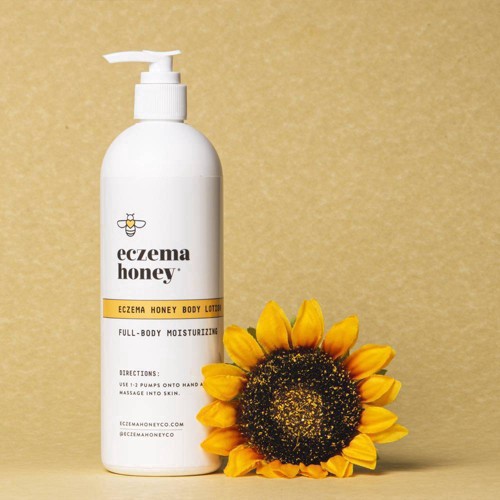 slide 4 of 7, Eczema Honey Body Lotion, 16 oz