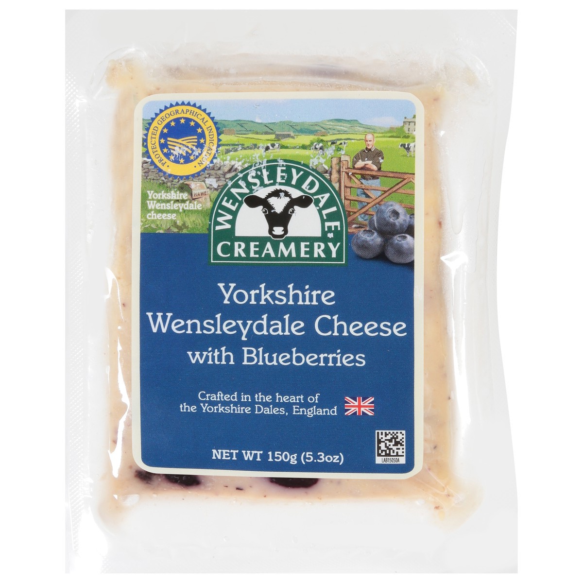 slide 5 of 11, Wensleydale Creamery Yorkshire Wensleydale Cheese with Blueberries 5.3 oz, 5.29 oz