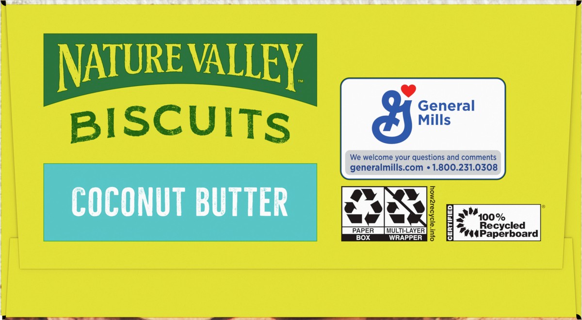 slide 4 of 9, Nature Valley Toasted Coconut Biscuit Sandwiches, 5 ct, 5 ct
