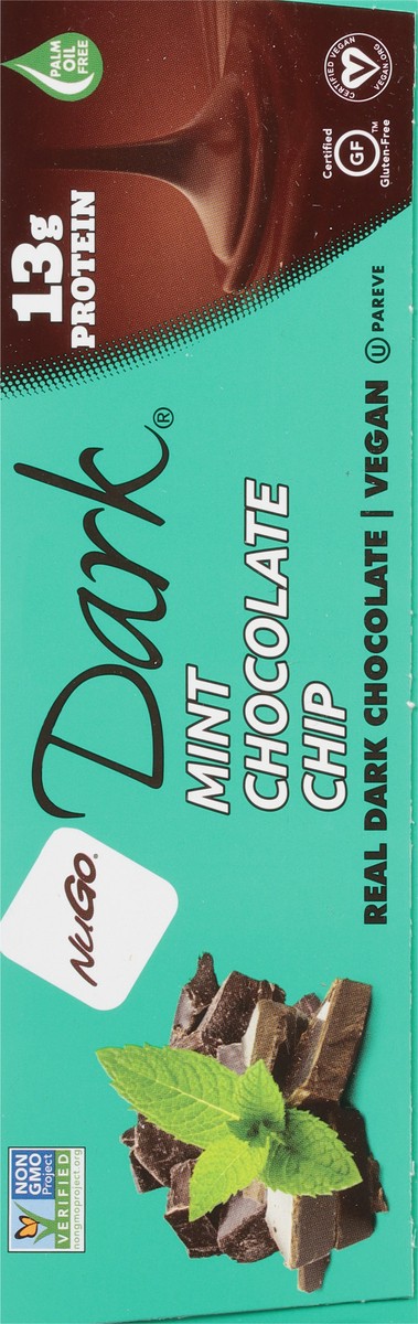 slide 8 of 9, Nugo Choc Chip Mint Chocolate Bar, 1.76 oz