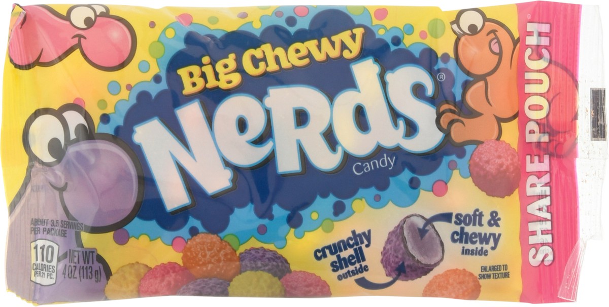 slide 10 of 11, Nerds Big Chewy Candy Share Pouch 142898 4 oz, 4 oz