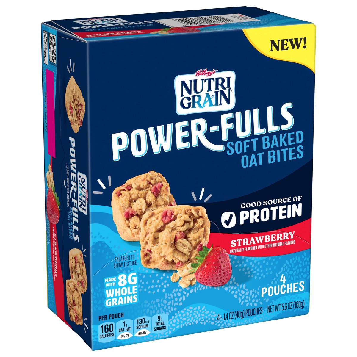 slide 10 of 14, Nutrigrain Nutri-Grain Cereal Bars Strawberry 5.6oz, 5.6 oz