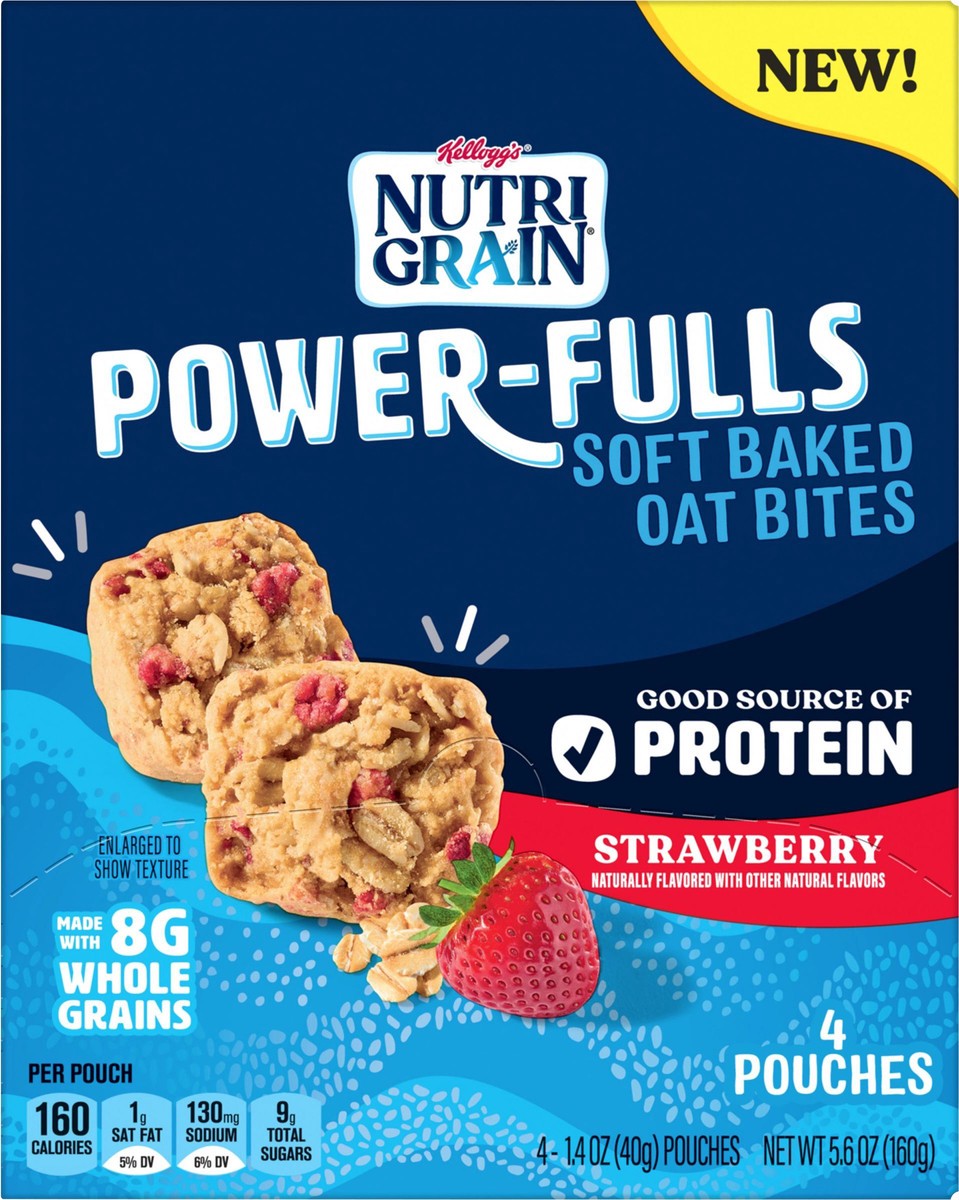 slide 11 of 14, Nutrigrain Nutri-Grain Cereal Bars Strawberry 5.6oz, 5.6 oz