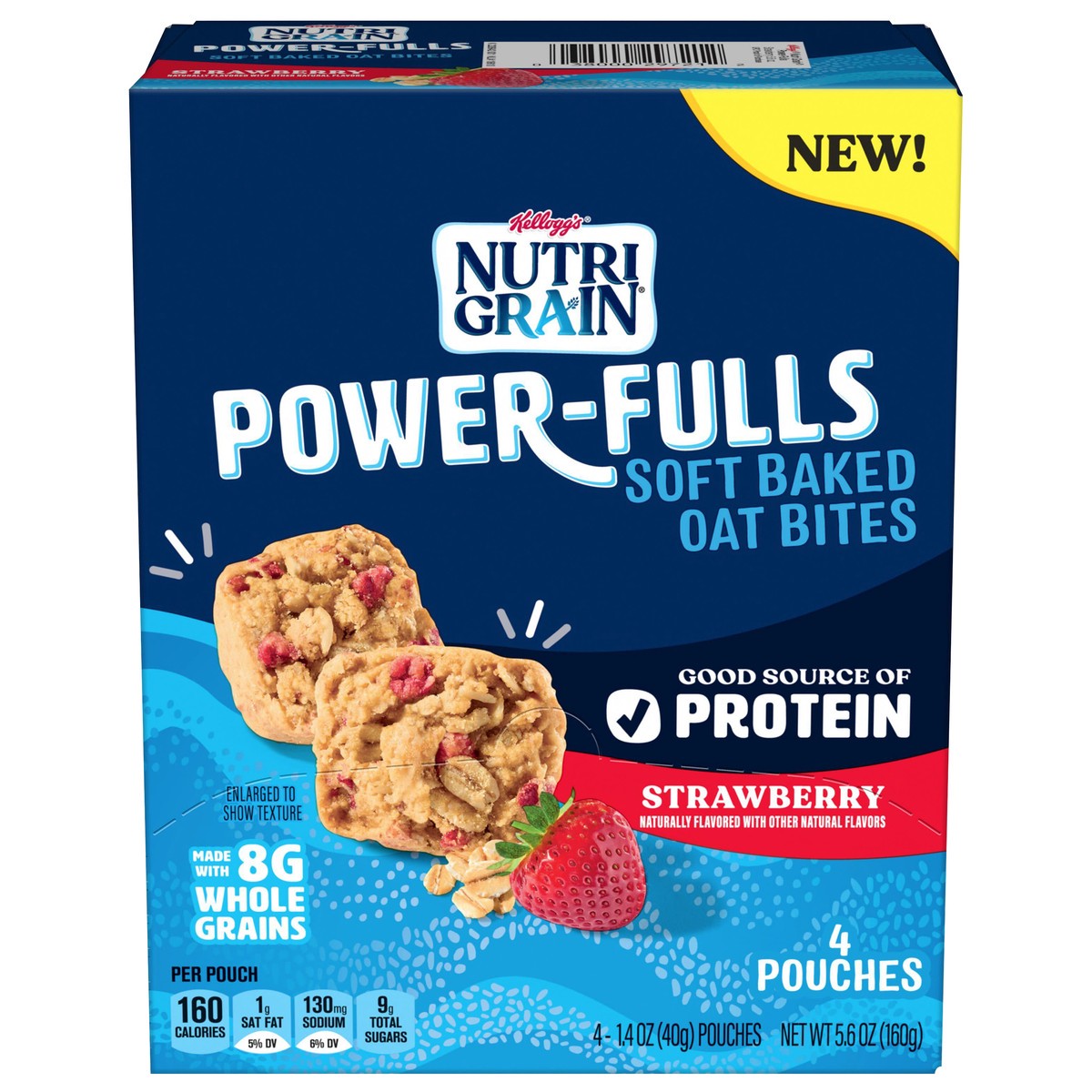 slide 8 of 14, Nutrigrain Nutri-Grain Cereal Bars Strawberry 5.6oz, 5.6 oz