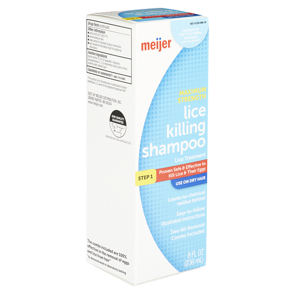 slide 4 of 29, Meijer Lice Killing Shampoo Treatment, 8 oz
