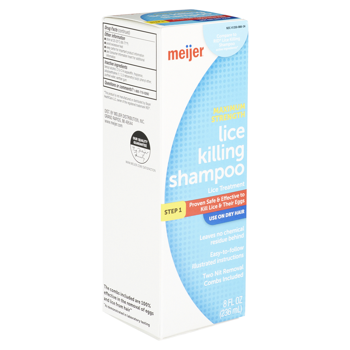 slide 5 of 29, Meijer Lice Killing Shampoo Treatment, 8 oz