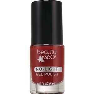 slide 1 of 1, Beauty 360 No Light Gel Polish, Dahlia, 0.16 oz