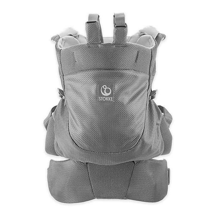 slide 1 of 1, Stokke MyCarrier Back Carrier - Grey Mesh, 1 ct