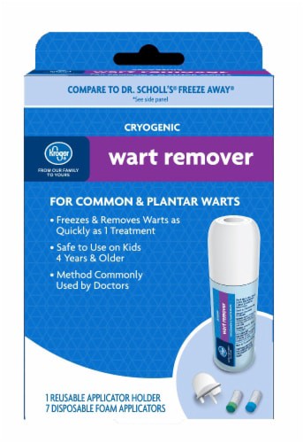 slide 1 of 2, Kroger Cryogenic Wart Remover, 7 ct