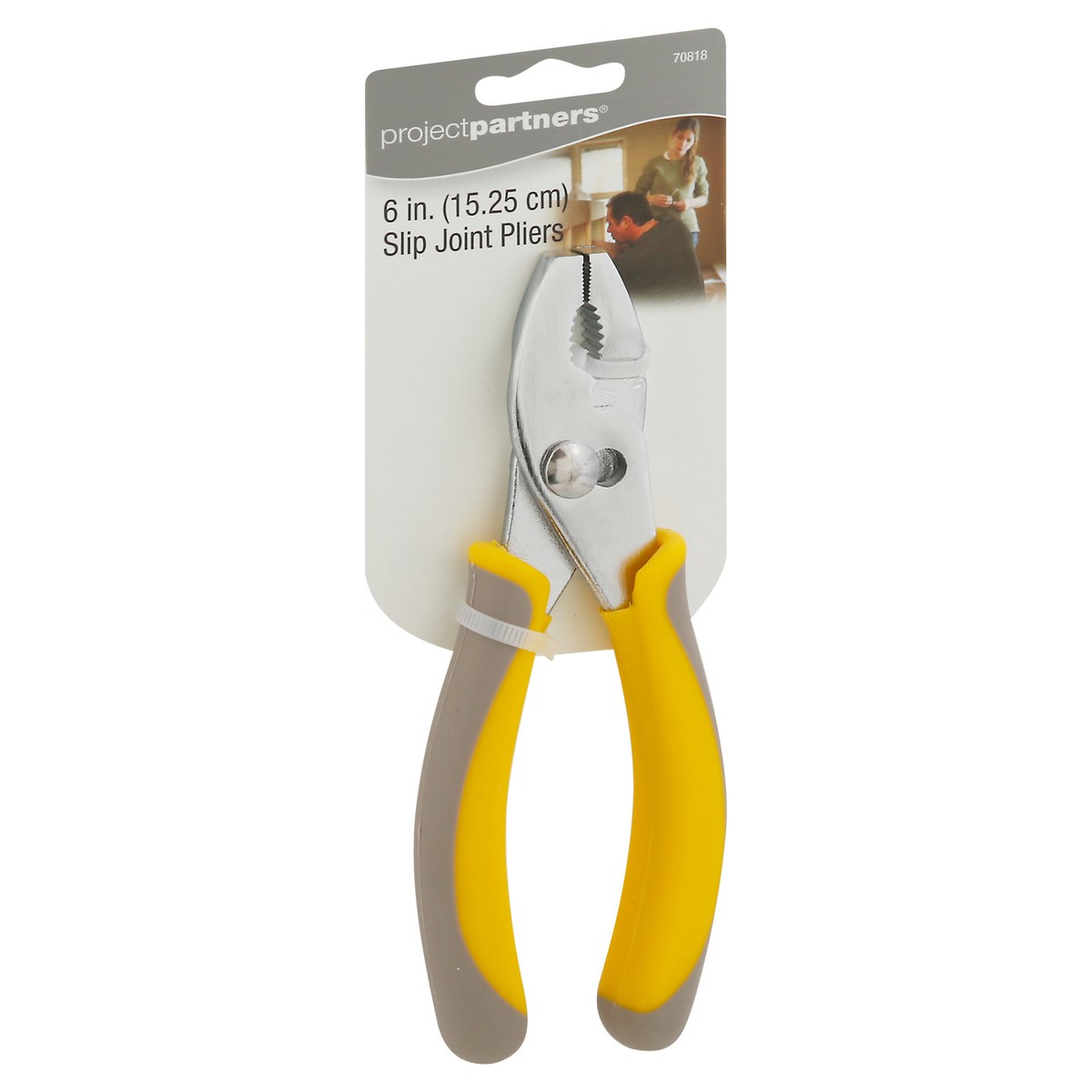 slide 9 of 9, Project Partners 6 Inch Slip Joint Pliers 1 ea, 1 ct