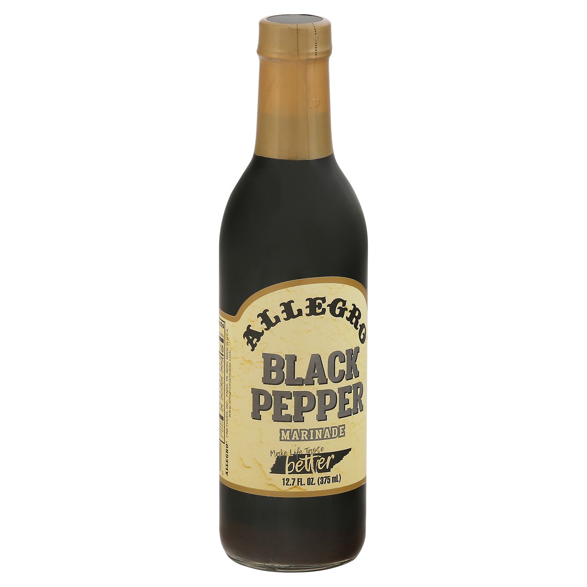 slide 3 of 9, Allegro Black Pepper Marinade 12.7 fl oz, 12.7 fl oz