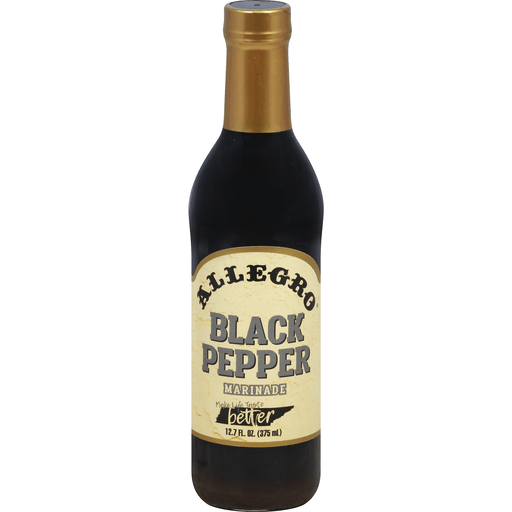 slide 2 of 2, Allegro Black Pepper Marinade, 12.7 fl oz