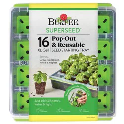 Burpee Superseed Pop-Out Reusable Seed Starting Tray