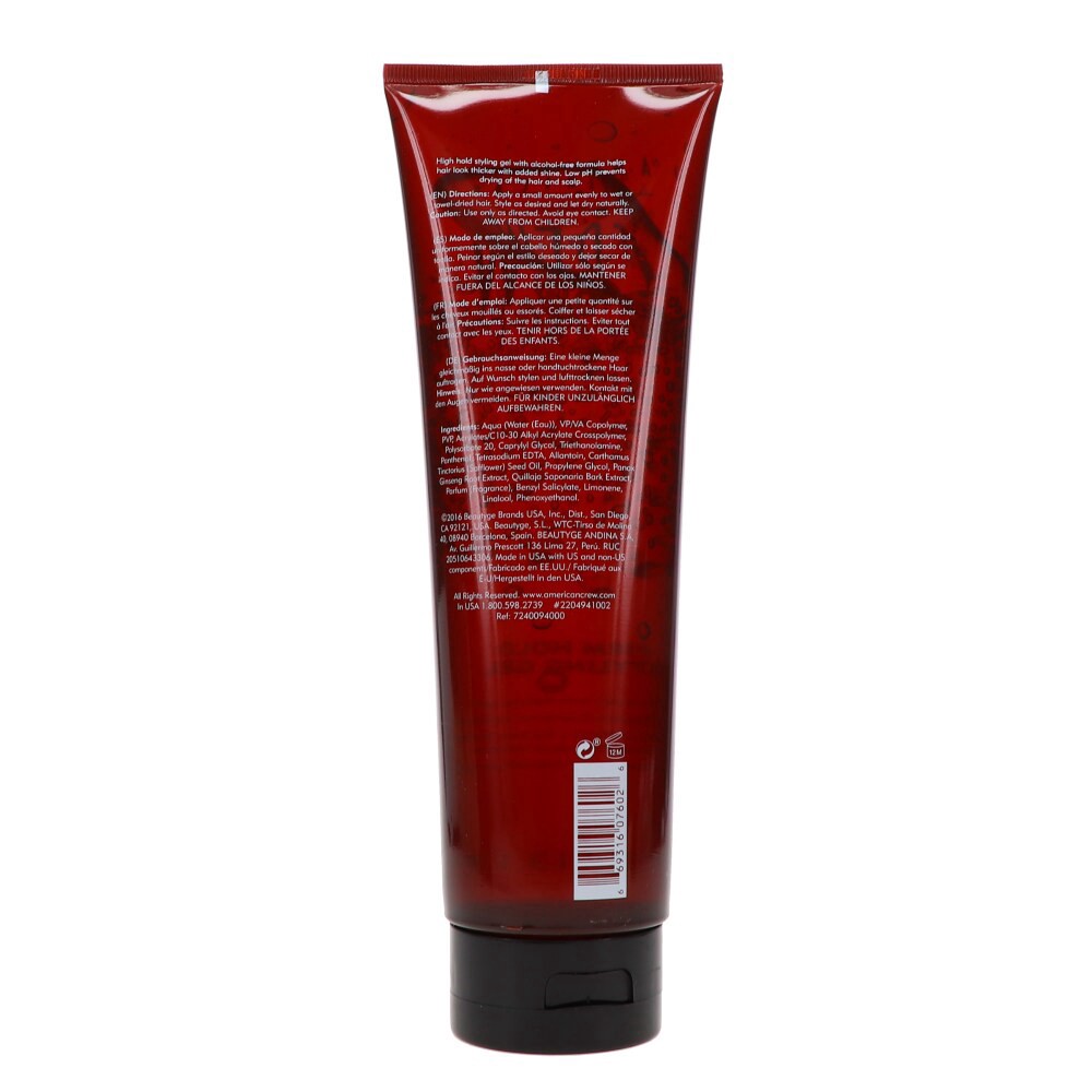slide 5 of 6, American Crew Mens Firm Hold Styling Gel, 13.1 oz