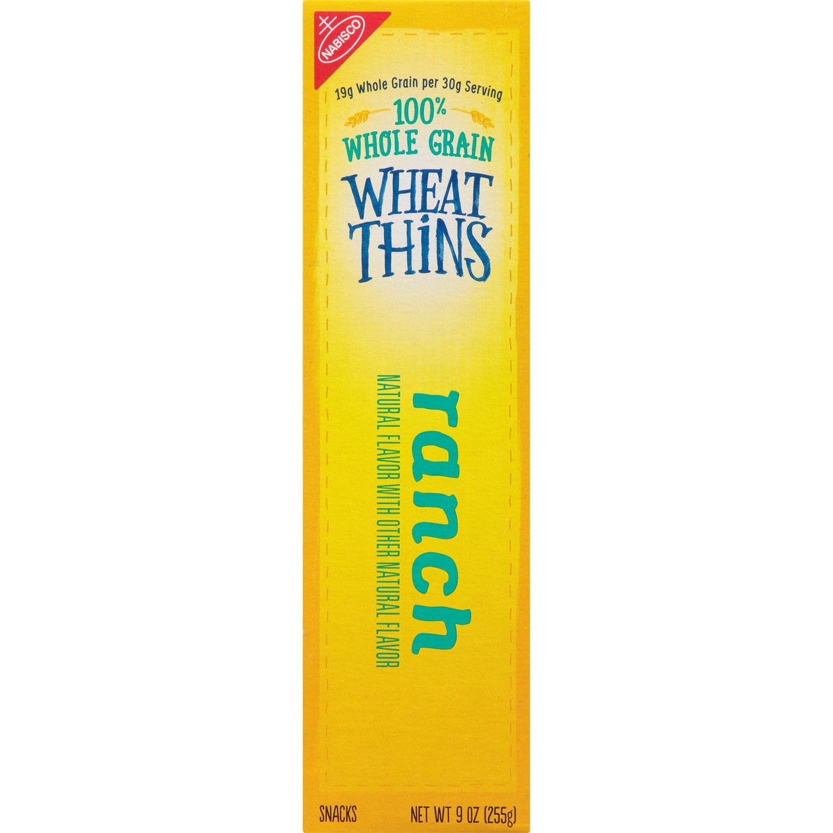 slide 8 of 14, Wheat Thins Ranch Whole Grain Wheat Crackers, 9 oz, 0.56 lb