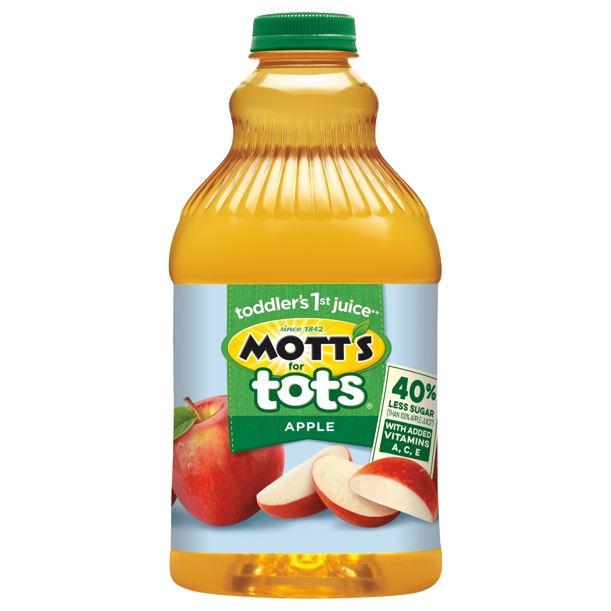 slide 1 of 1, Mott's Apple Juice For Tots, 64 fl oz