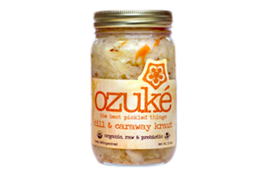 slide 1 of 1, Ozuké Dill Caraway And Cabbage Kraut, 15 oz