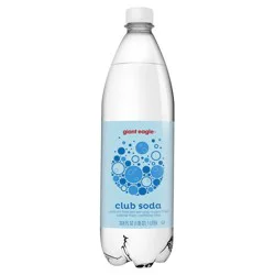 Giant Eagle Club Soda - 1 liter