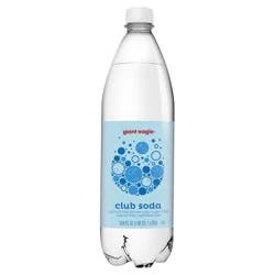 Giant Eagle Club Soda - 1 liter