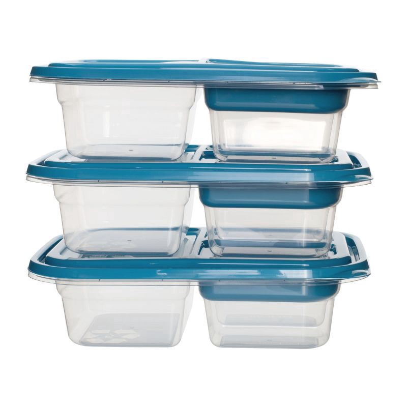 slide 1 of 1, Good Cook Everyware Container + Lids Bento Boxes 3 ea, 3 ct