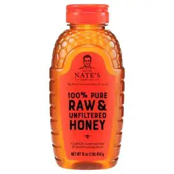 Nature Nate''s 100% Pure, Raw & Unfiltered Honey, 16oz