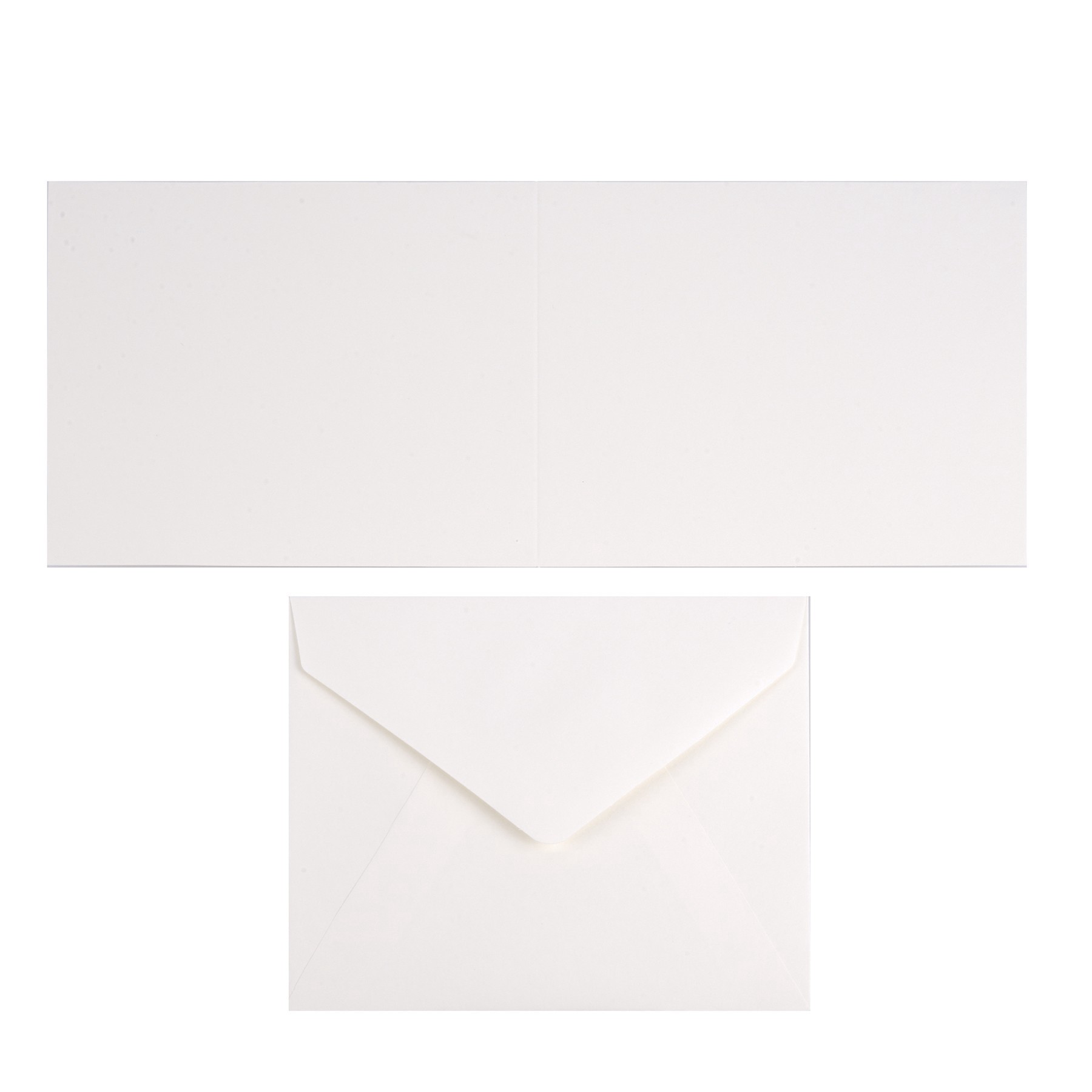slide 2 of 4, Ivory Top Folded Cards & Envelopes By Recollections, 4.25" X 5.5", 4.25 in x 5.5 in