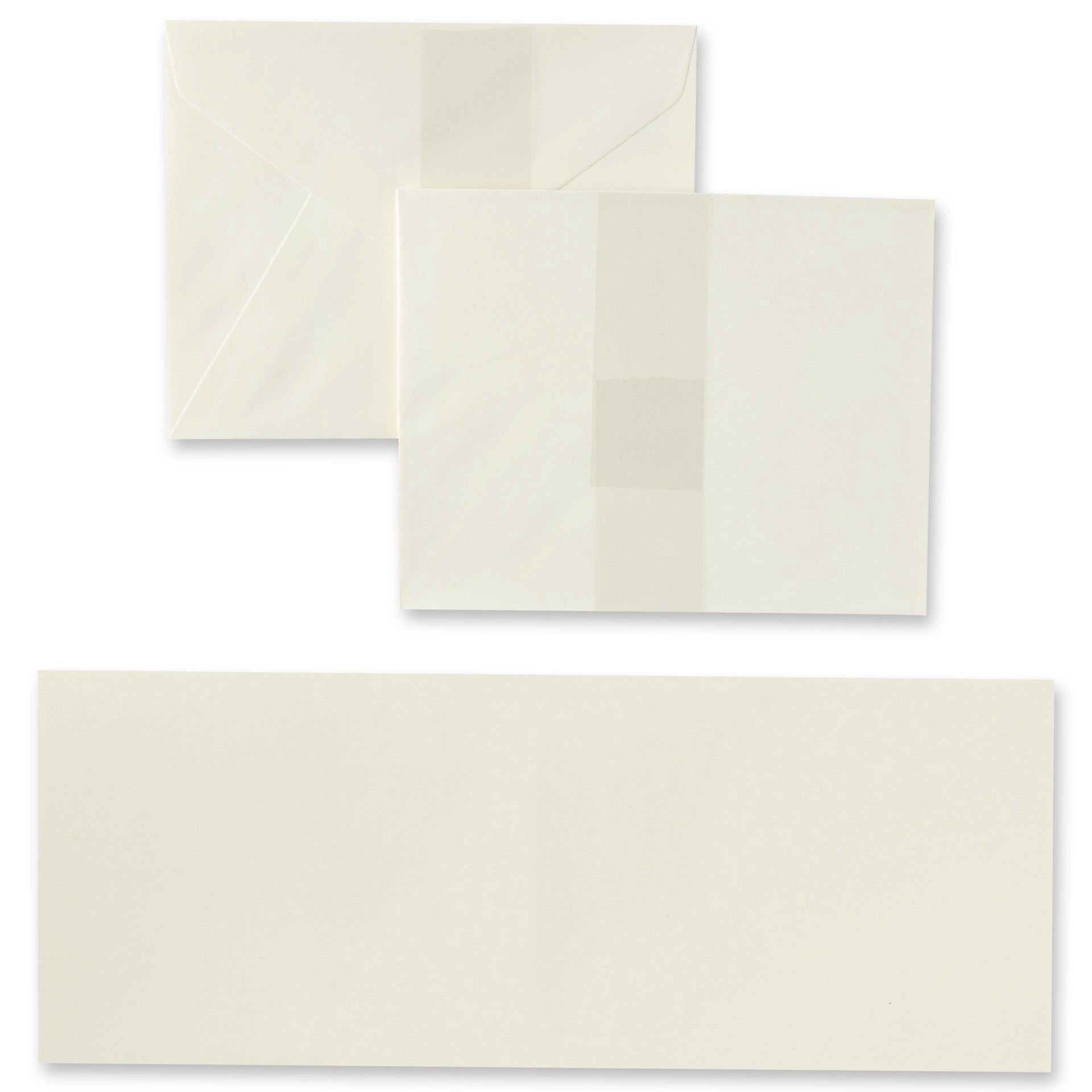 slide 3 of 4, Ivory Top Folded Cards & Envelopes By Recollections, 4.25" X 5.5", 4.25 in x 5.5 in