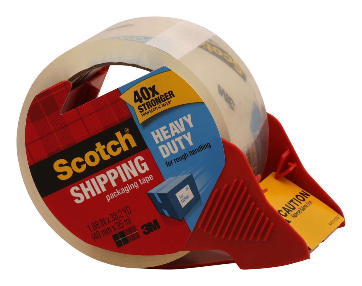 slide 6 of 9, Scotch Heavy Duty Shipping Packaging Tape 1 ea, 1 ea