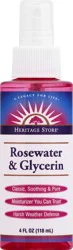 Heritage Store Rosewater & Glycerin 4 oz