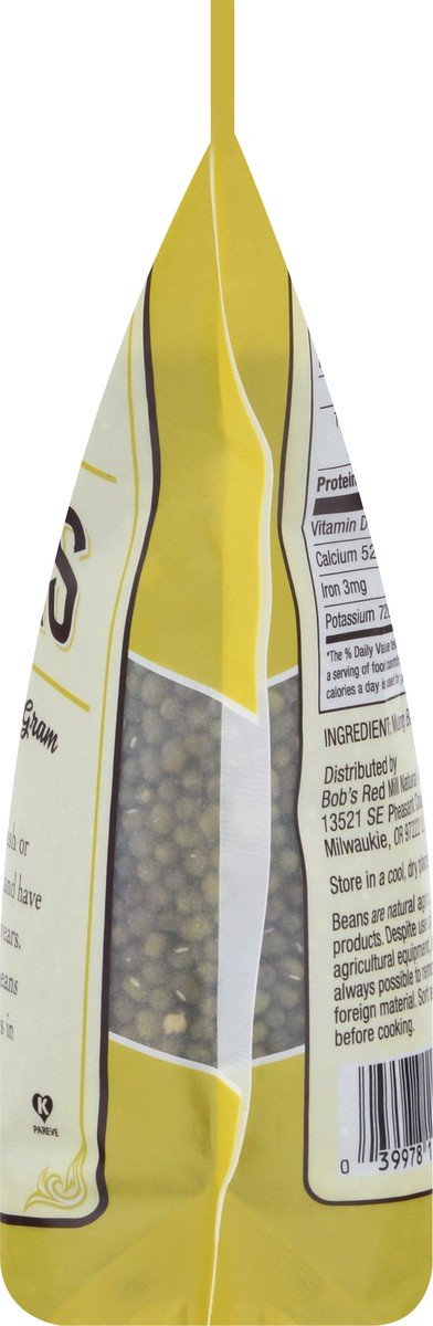 slide 9 of 9, Bob's Red Mill High Fiber Mung Beans 25 oz, 25 oz