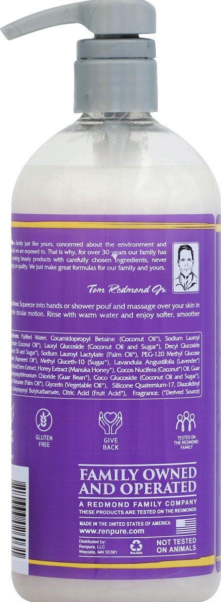 slide 4 of 7, Renpure Body Wash, Lavender & Honey, 24 oz