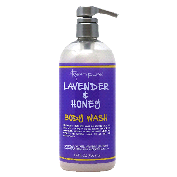 slide 1 of 7, Renpure Body Wash, Lavender & Honey, 24 oz