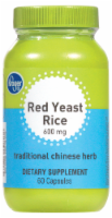 slide 1 of 1, Kroger Red Yeast Rice Supplement 600 Mg, 60 ct